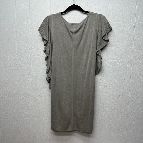 Serena Williams Womens Mini Dress Large Stretch Ruffle Party Event Evening - Picture 5 of 11